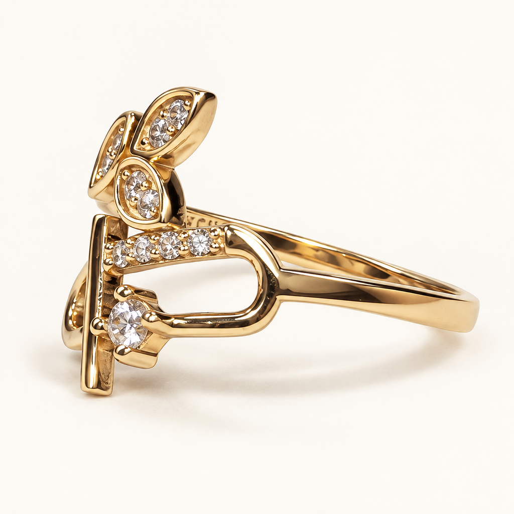 Alma · Anillo en oro de 14 quilates | Raíces 02