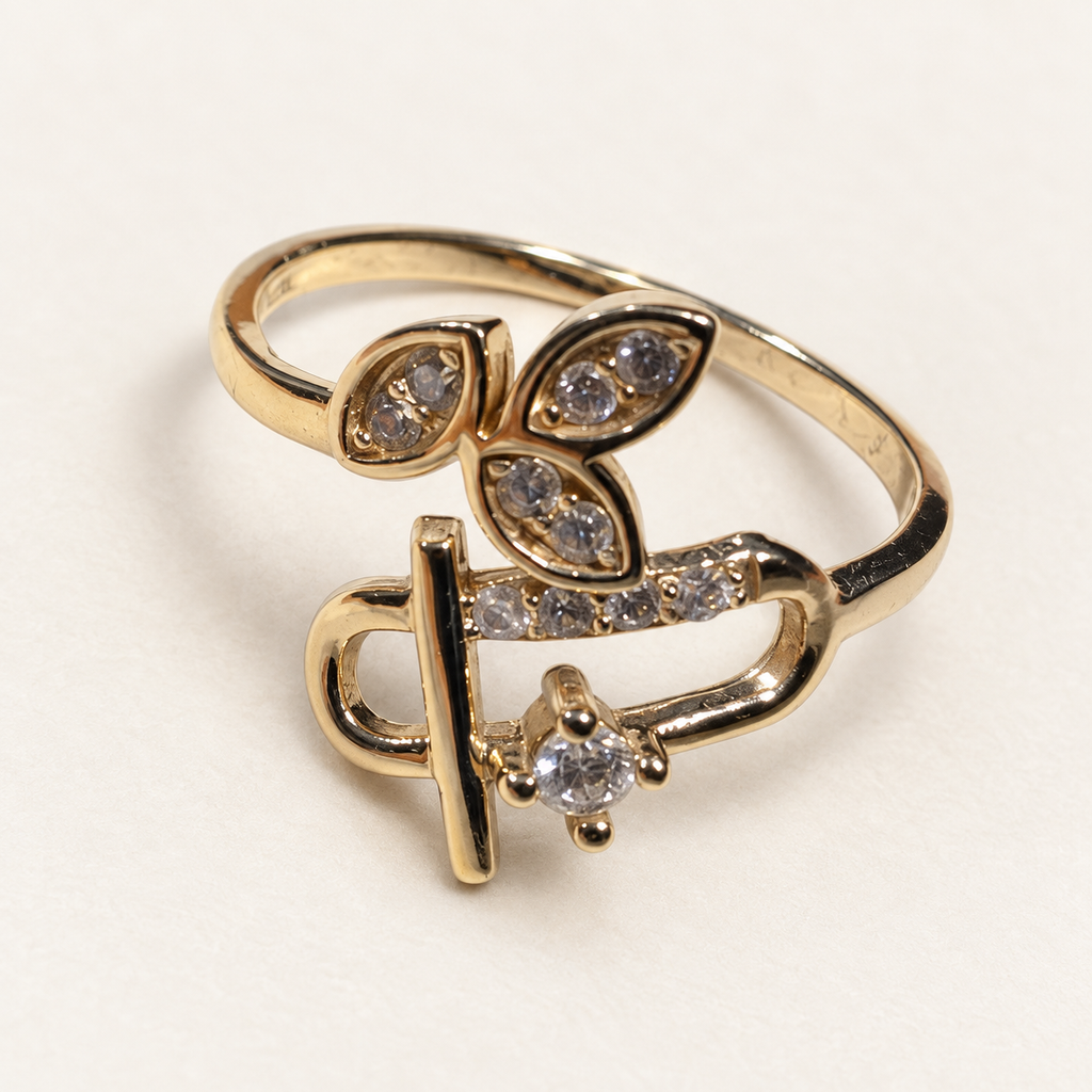 Alma · Anillo en oro de 14 quilates | Raíces 02